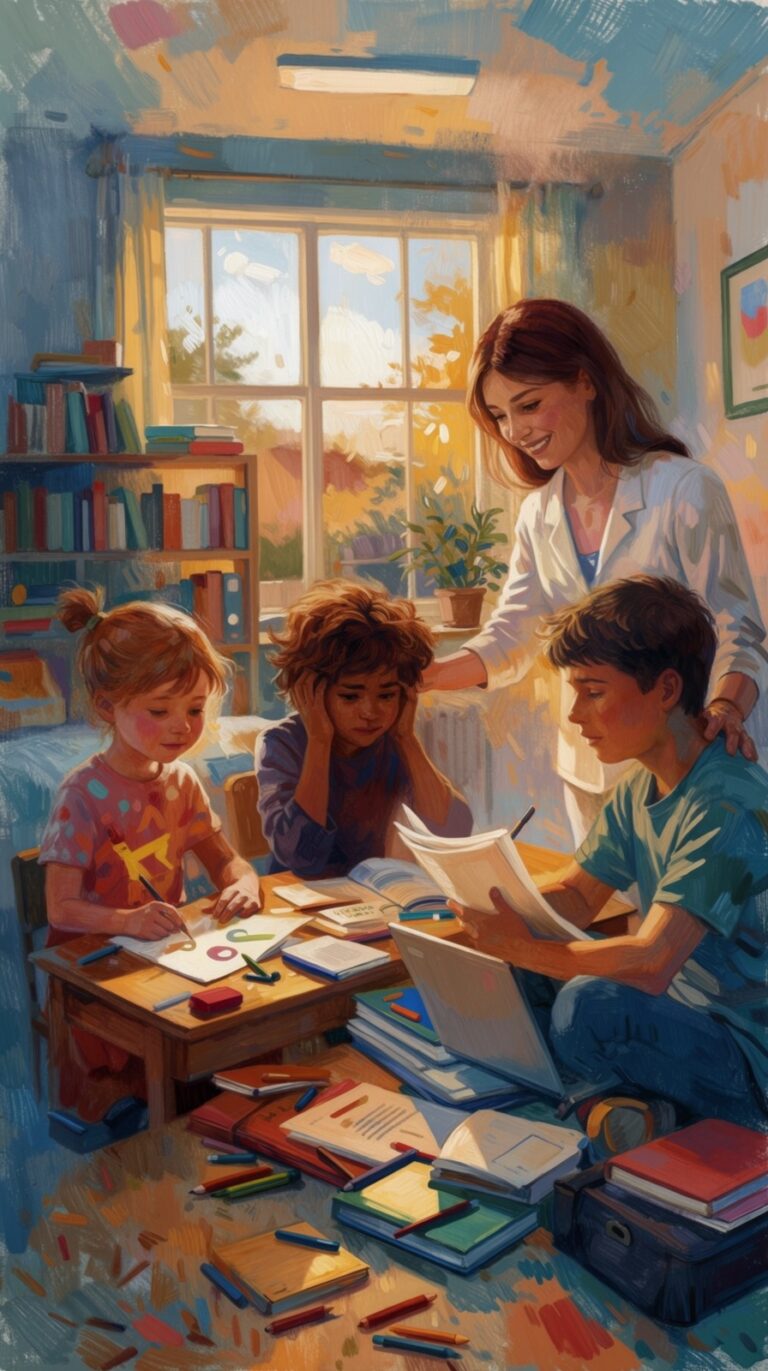 Exam Stress in Children: Age-by-Age Intervention Strategies (3–18)